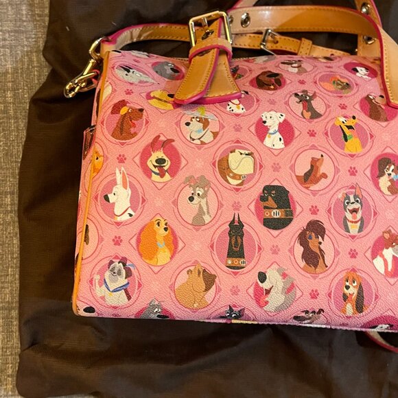 Dooney & Bourke Disney Dogs Satchel Bag - Picture 12 of 16